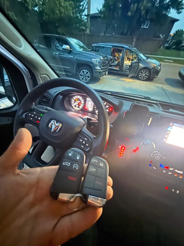 dodge key replacement toronto gta